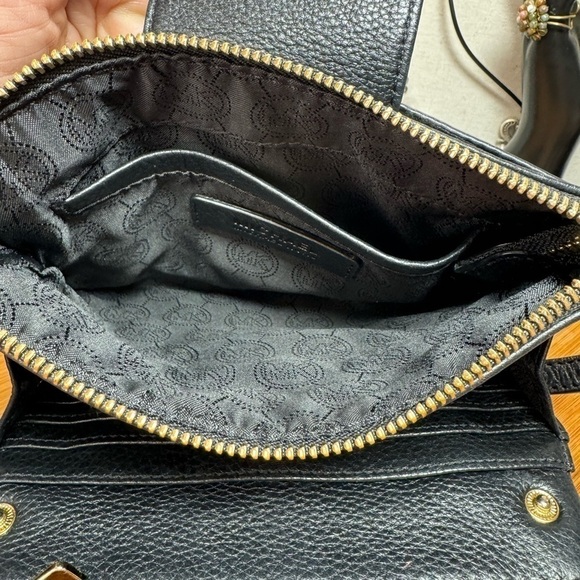 Michael Kors Crossbody Black Fulton Shoulder Bag Organizer‎ Purse Double … - Picture 9 of 10